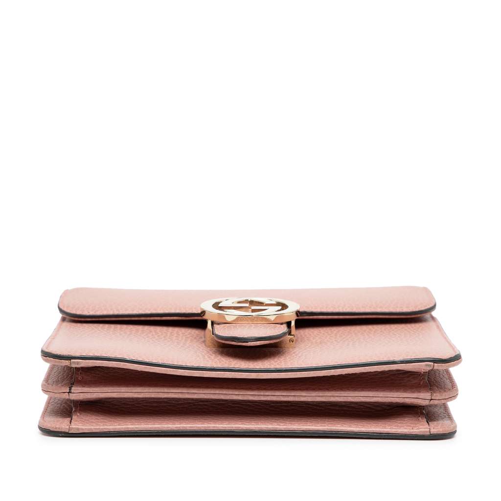 Gucci Small Dollar Calfskin Interlocking G Crossbody - Image 6