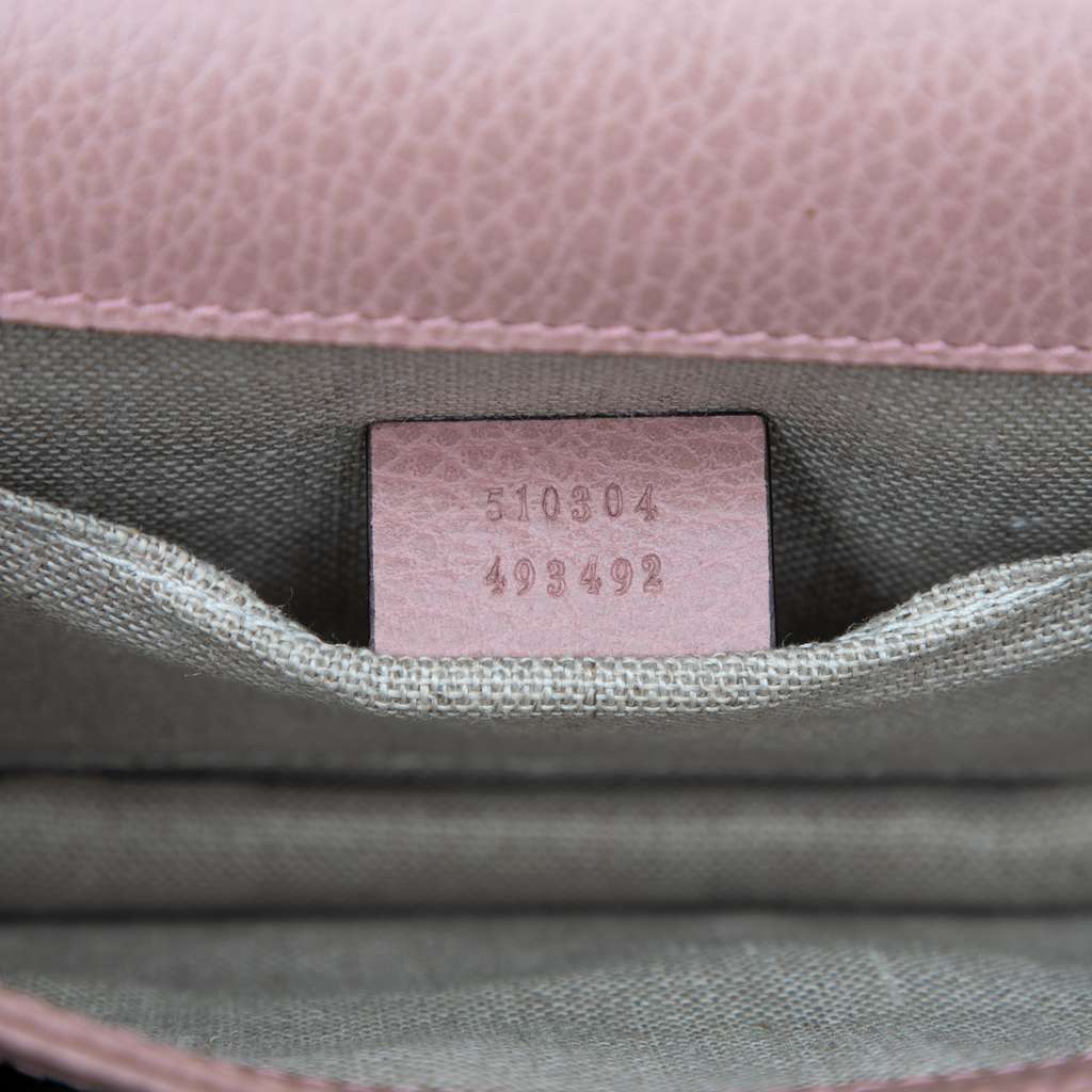 Gucci Small Dollar Calfskin Interlocking G Crossbody - Detail 1