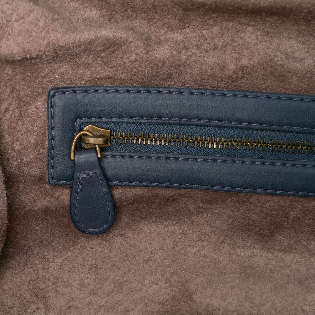 Bottega Veneta Nappa Intrecciato Frame Top Handle Bag - 5