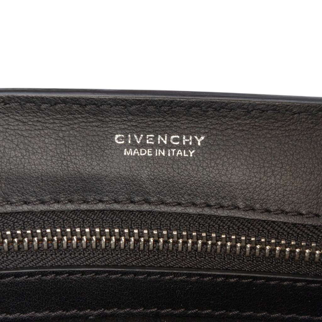 Givenchy Croc Embossed Calfskin Obsedia Satchel - Side view