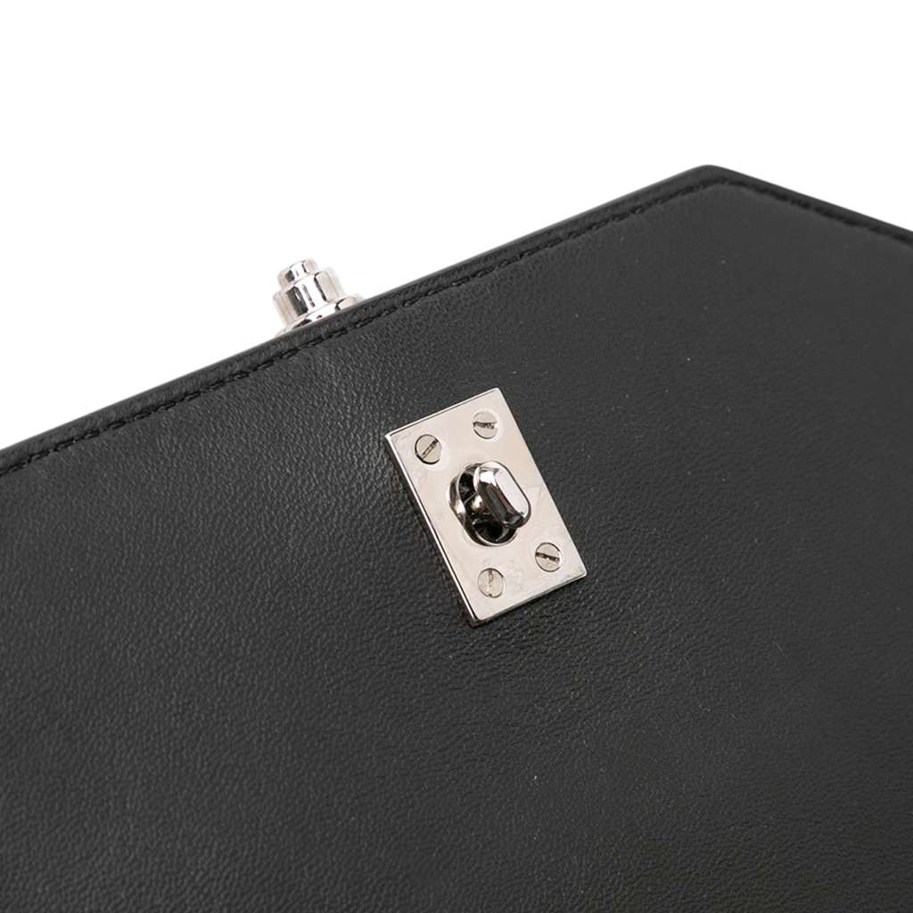 Givenchy Croc Embossed Calfskin Obsedia Satchel - Detail 2