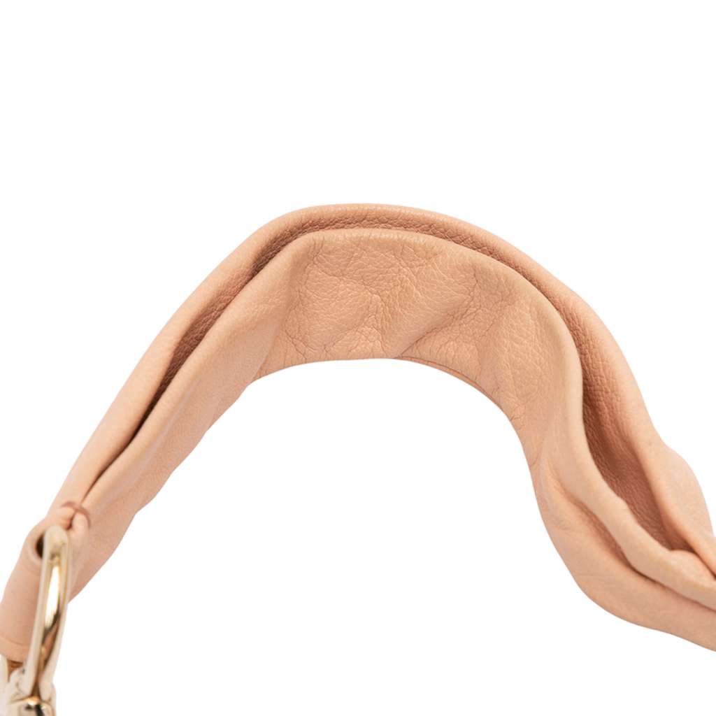 Saint Laurent Leather St Tropez Fish Scale Hobo - Image 11