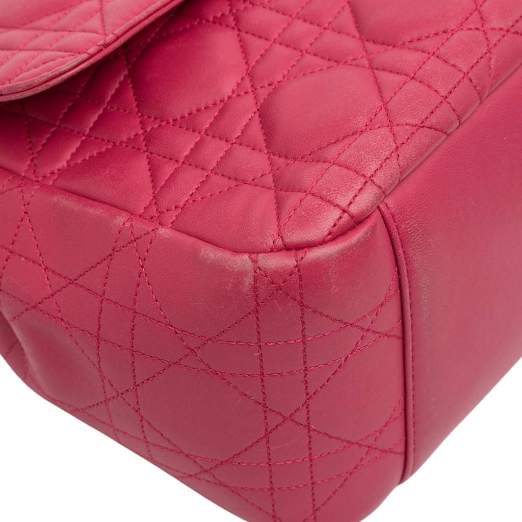 Dior Large Lambskin Cannage Miss Dior Flap - Image 10