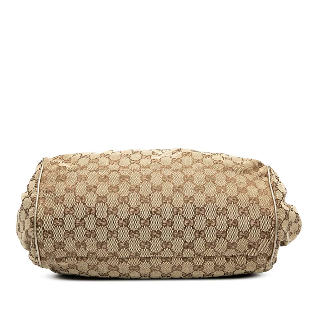 Gucci GG Canvas Sukey Satchel - Image 6