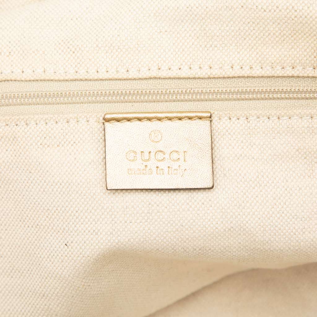 Gucci GG Canvas Sukey Satchel - Side view