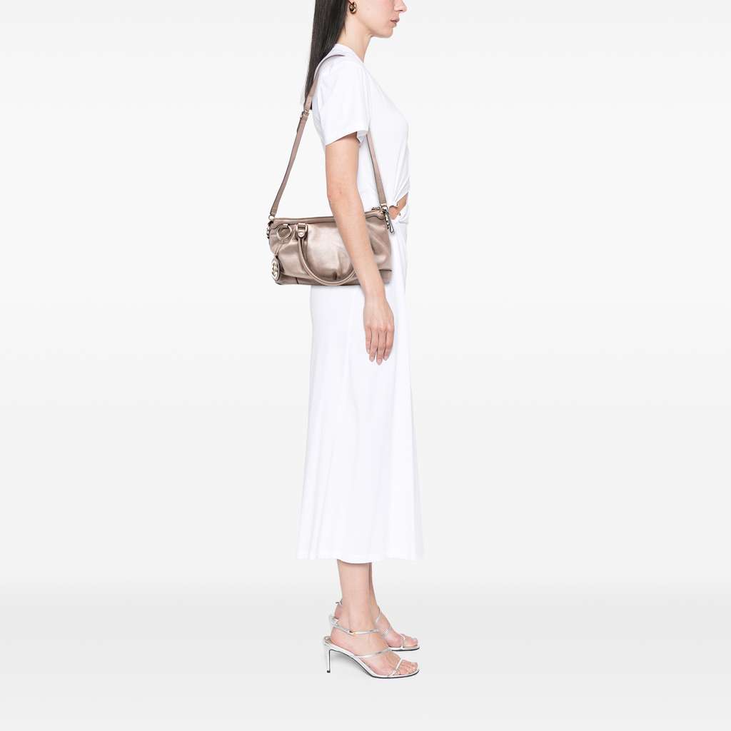 Gucci Calfskin Sukey Satchel - Image 10