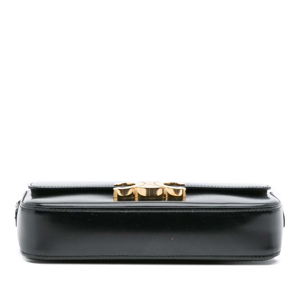 Celine Shiny Calfskin Claude Shoulder Bag - Image 6