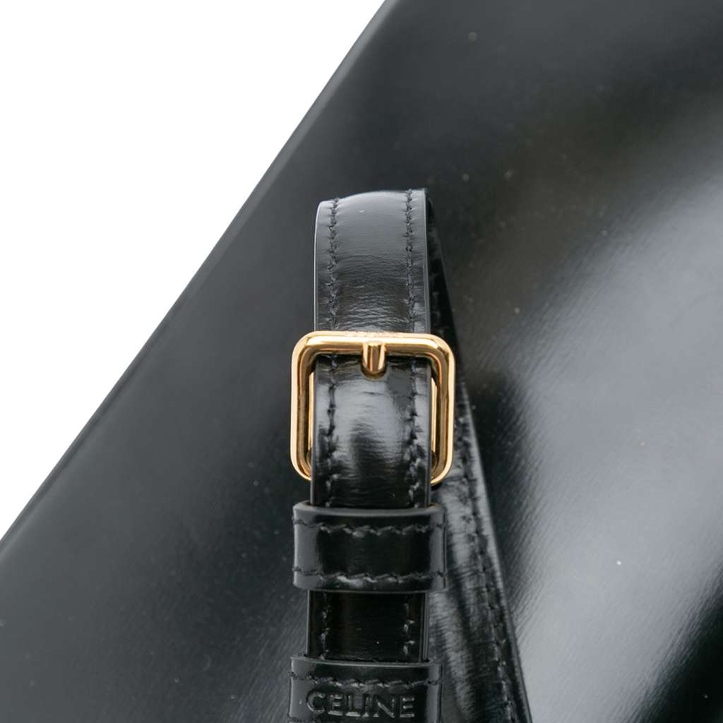 Celine Shiny Calfskin Claude Shoulder Bag - Image 10