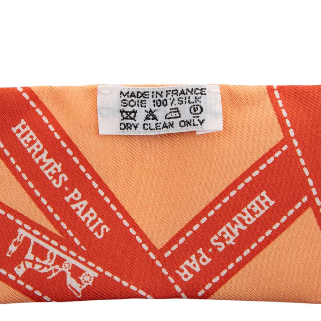 Hermès Bolduc Silk Twilly Scarf - 4