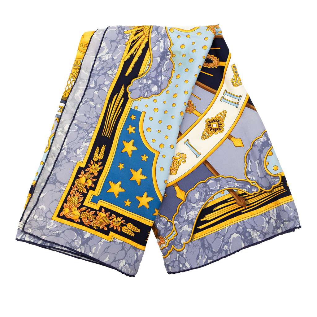 Hermès Carpe Diem Silk Scarf
