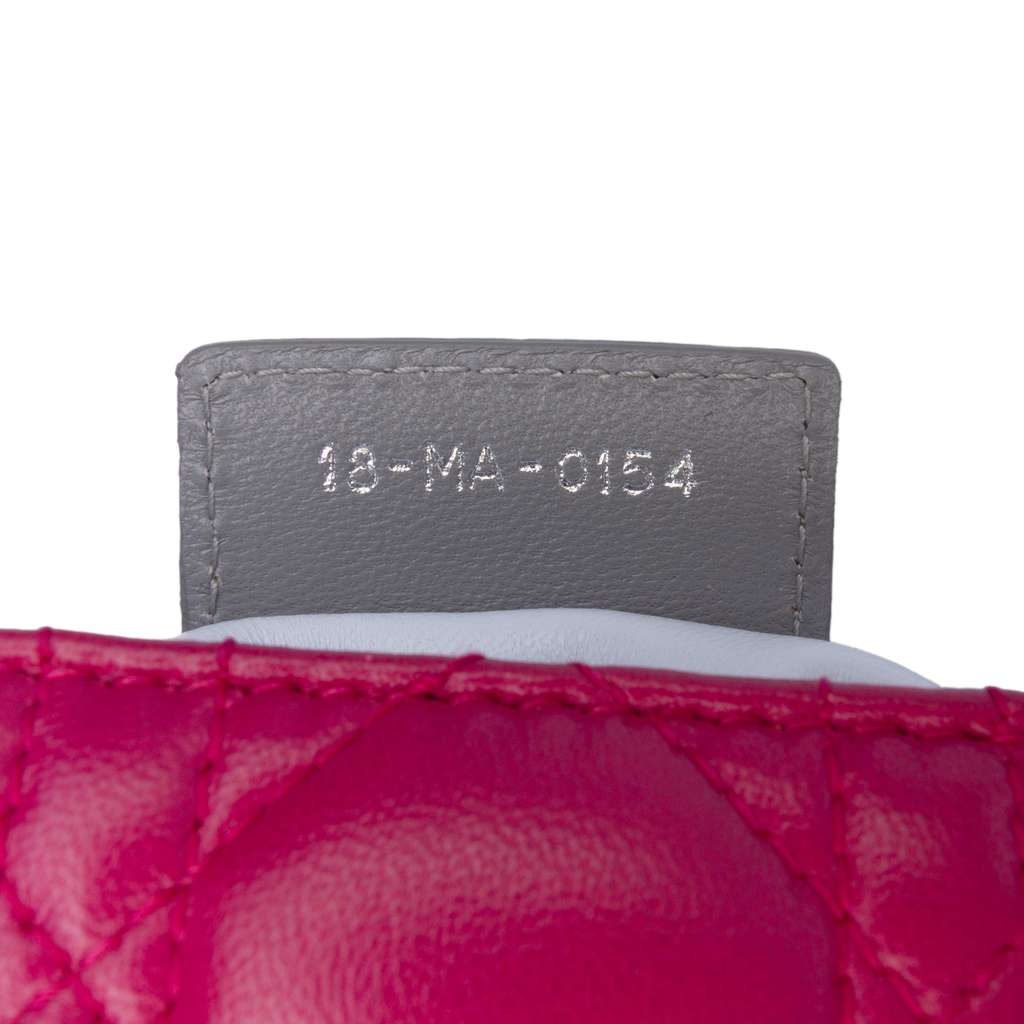Dior Large Bicolor Lambskin Cannage Lady Dior - Detail 1