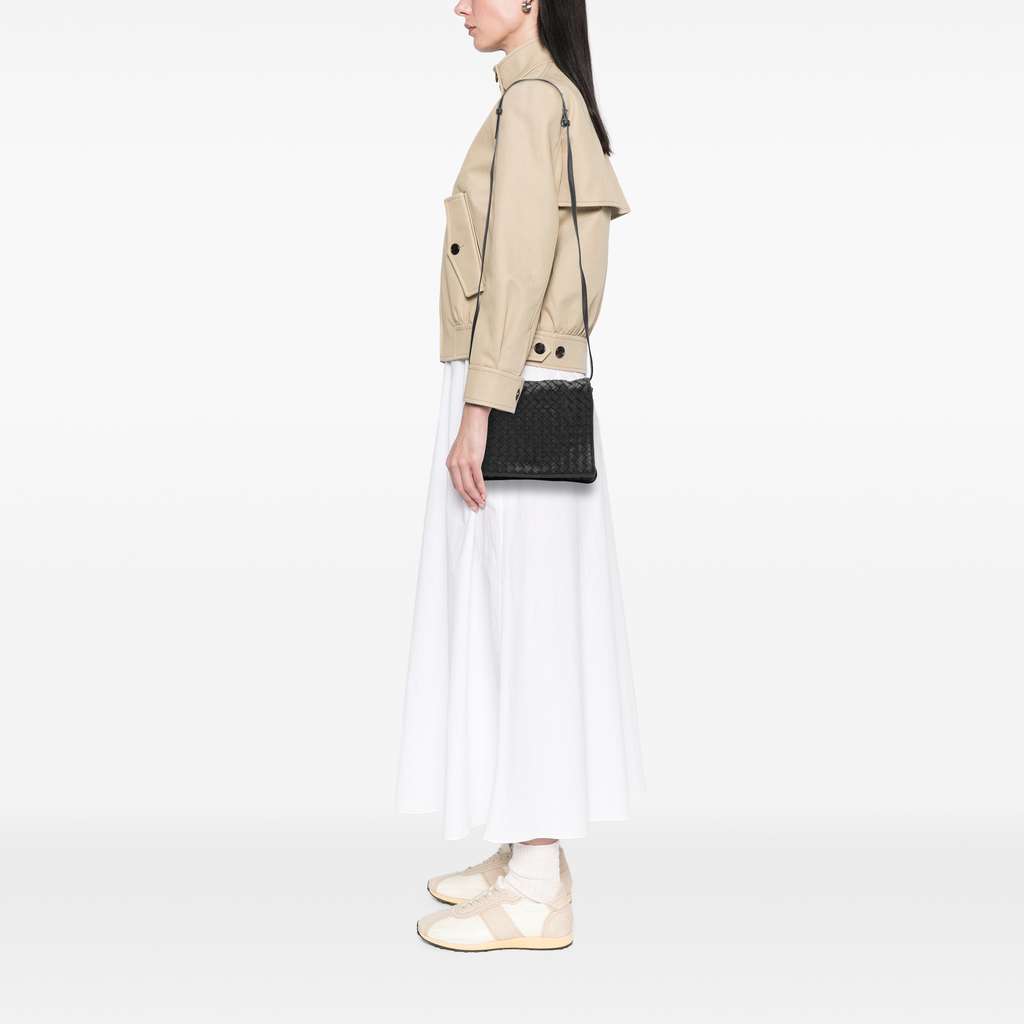 Bottega Veneta Nappa Intrecciato Flap Crossbody - Image 13