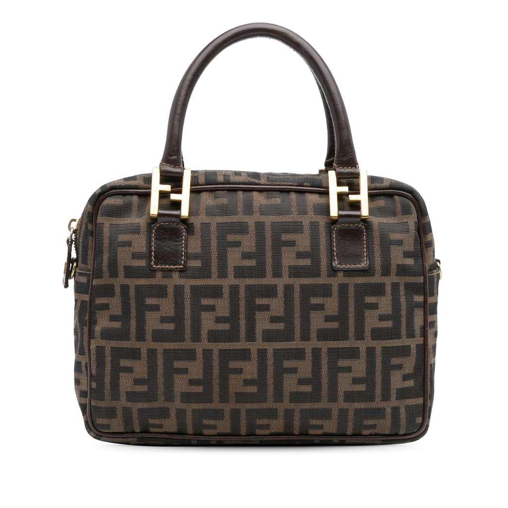 Fendi Zucca Canvas Satchel