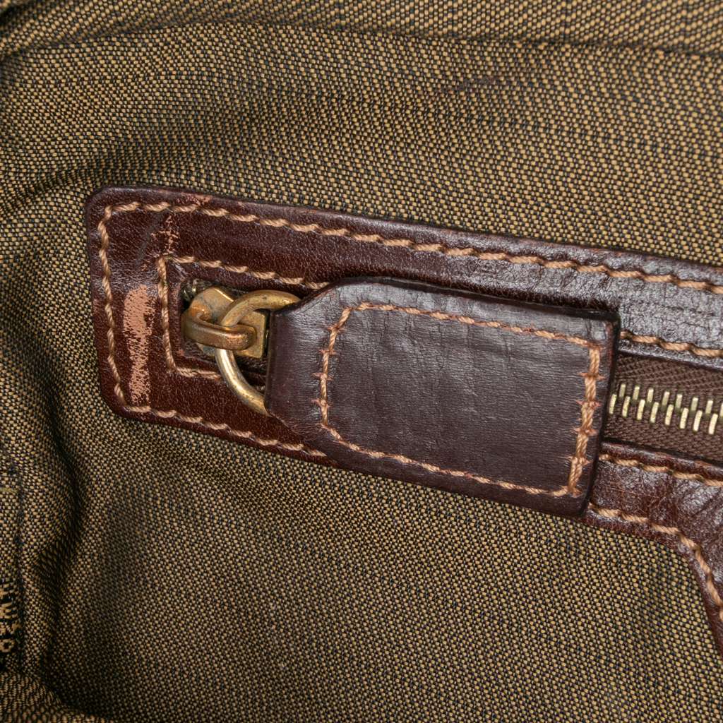 Fendi Zucca Canvas Satchel - Detail 1