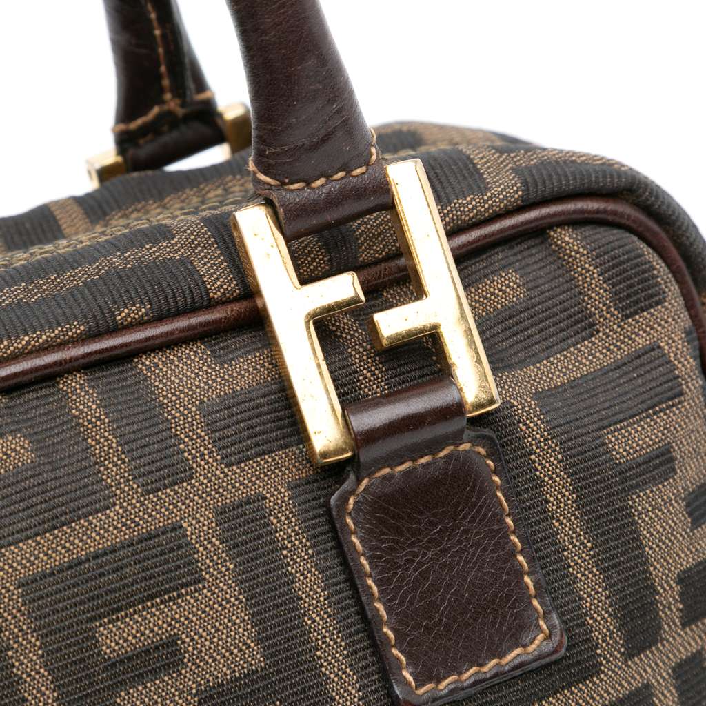 Fendi Zucca Canvas Satchel - Image 10