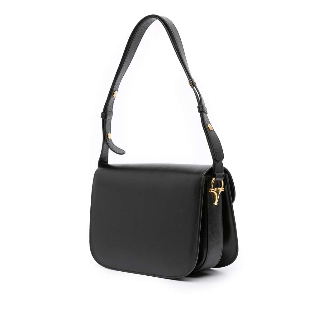Gucci Medium Leather Horsebit 1955 Shoulder Bag - 2