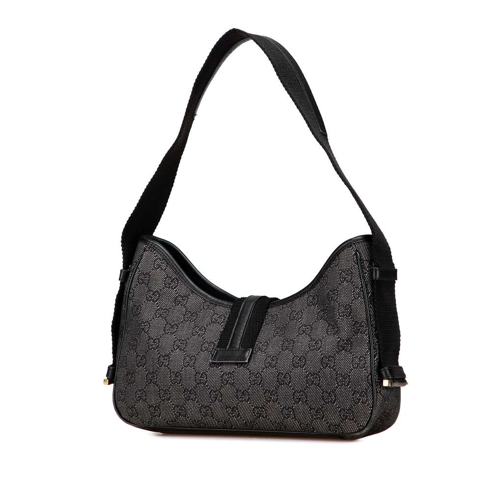Gucci GG Denim Jackie Shoulder Bag - 2