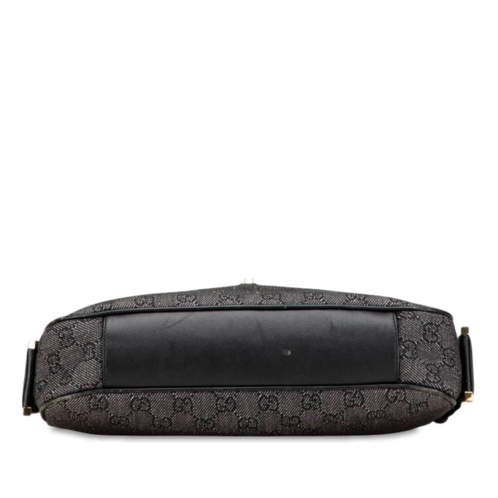 Gucci GG Denim Jackie Shoulder Bag - 3