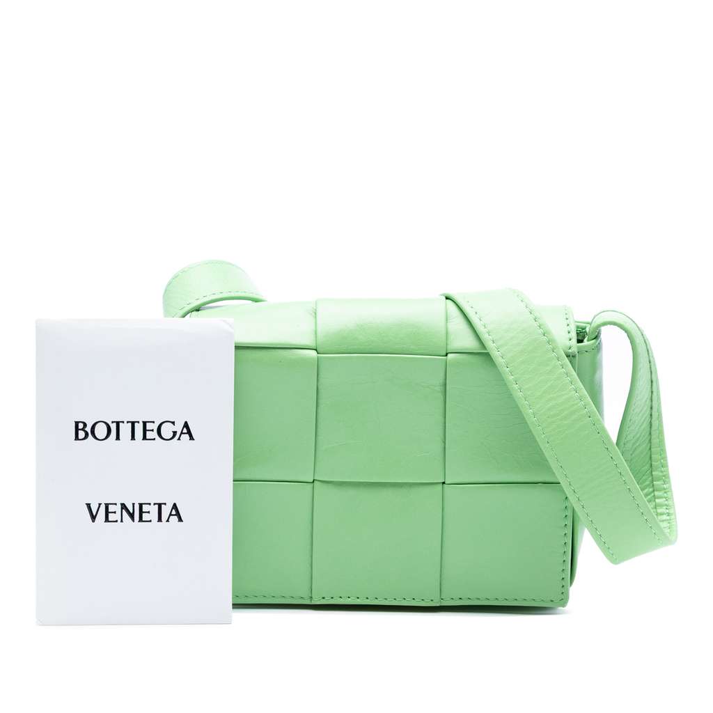 Bottega Veneta Extra Mini Nappa Intrecciato Cassette Crossbody - Image 10