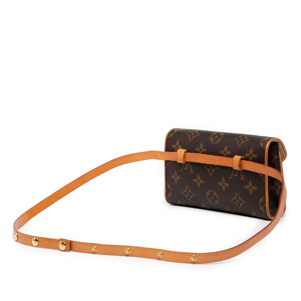 Louis Vuitton Monogram Pochette Florentine - Back view