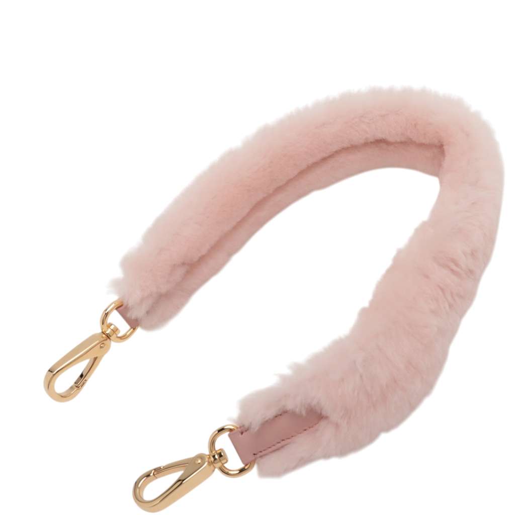 Prada Mini Shearling Triangle Satchel - Image 10