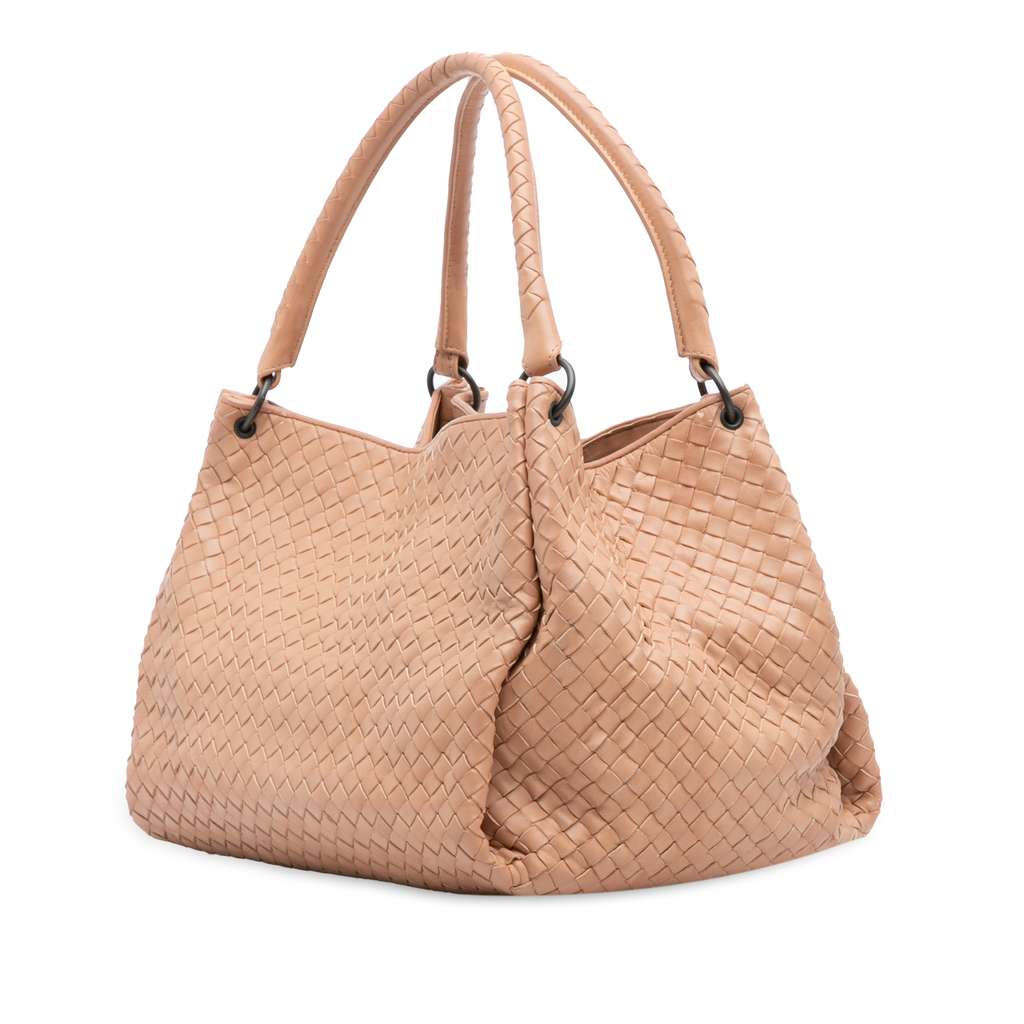 Bottega Veneta Nappa Intrecciato Parachute Tote - Back view