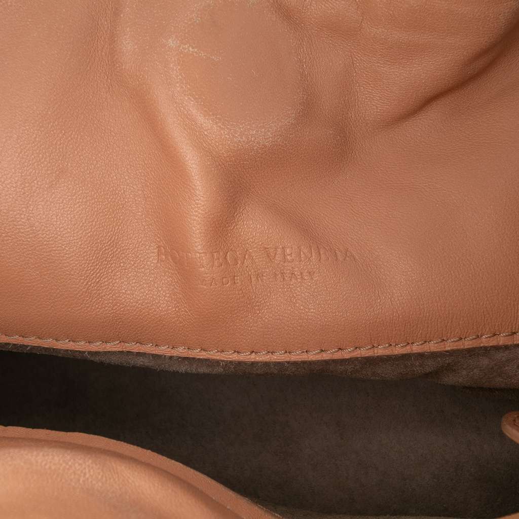 Bottega Veneta Nappa Intrecciato Parachute Tote - Side view