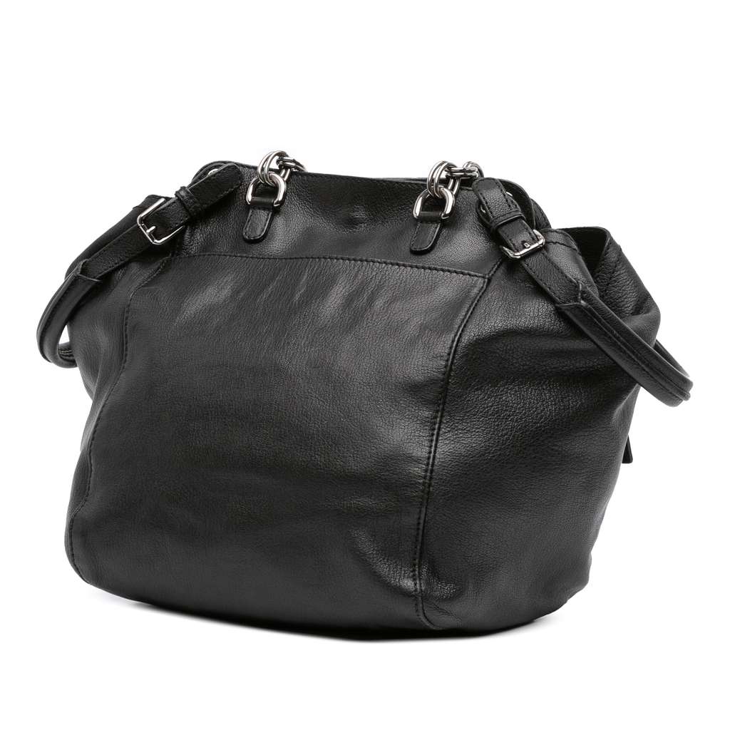 Dolce & Gabbana Leather Miss Pocket Satchel - Back view