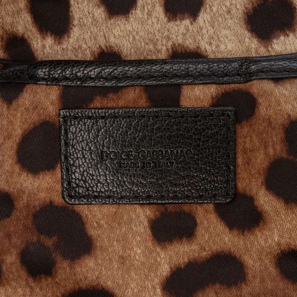 Dolce & Gabbana Leather Miss Pocket Satchel - Side view