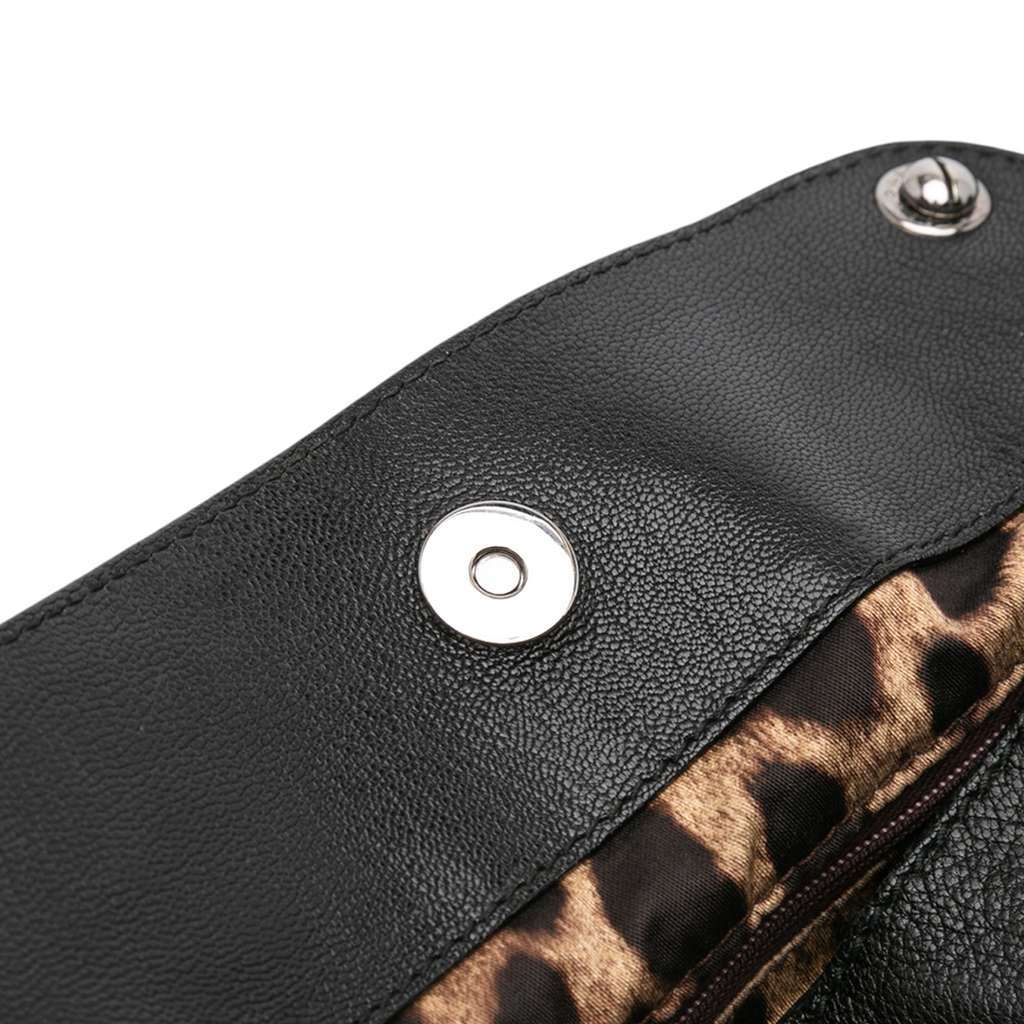 Dolce & Gabbana Leather Miss Pocket Satchel - Image 10