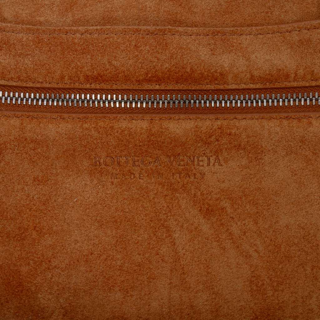 Bottega Veneta Calfskin Maxi Intrecciato Arco Briefcase - Side view