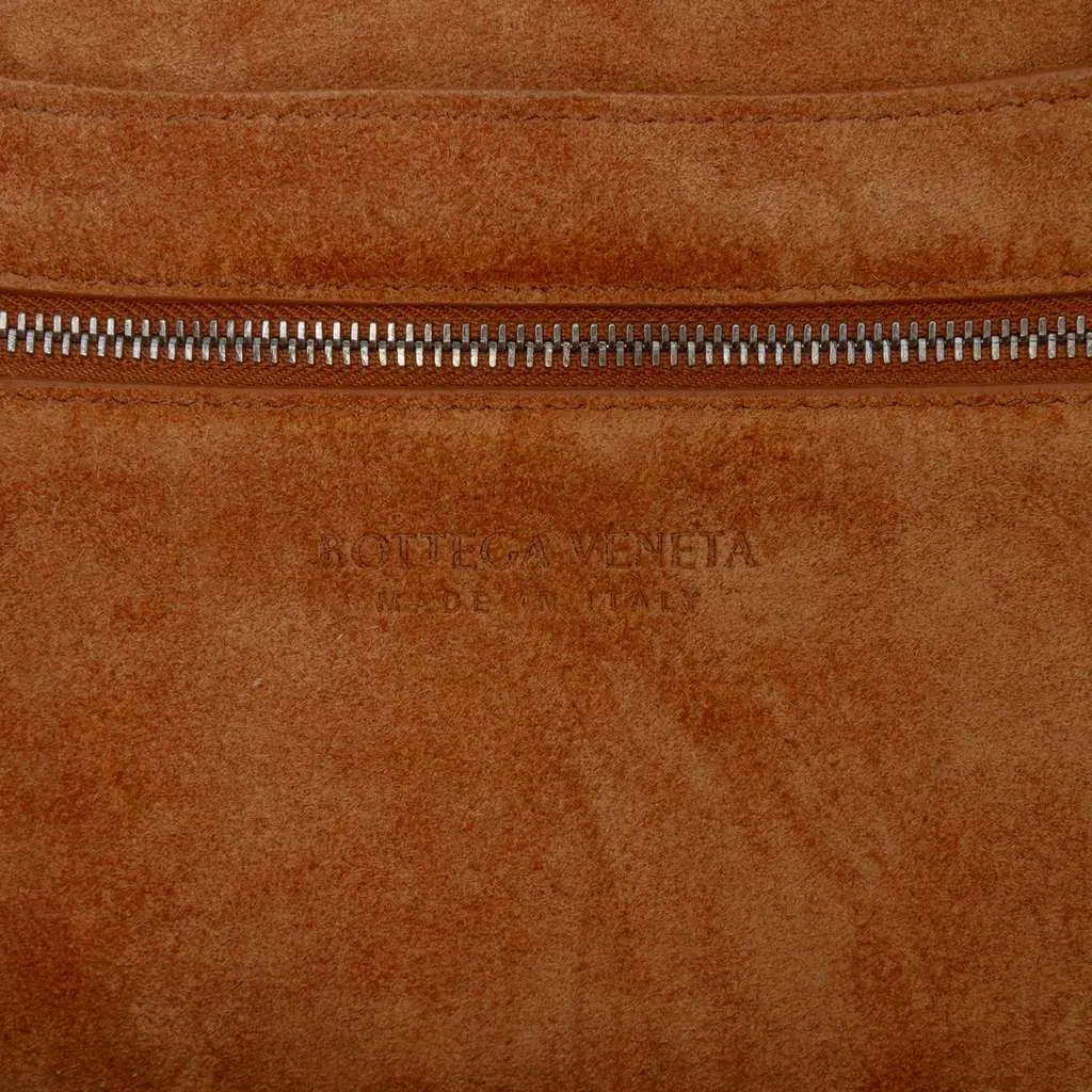 Bottega Veneta Calfskin Maxi Intrecciato Arco Briefcase Brown Leather Good - Box View