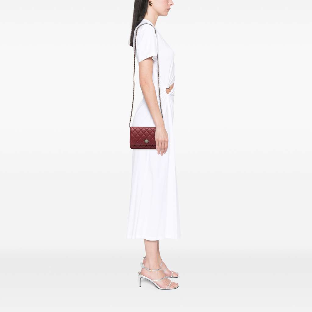 Chanel CC Quilted Caviar Wallet on Chain - Image 14