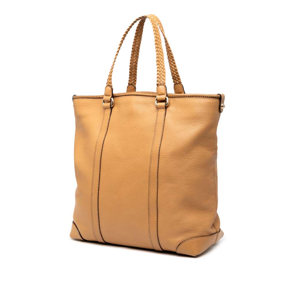 Gucci Large Leather Marrakech Tote - Back view