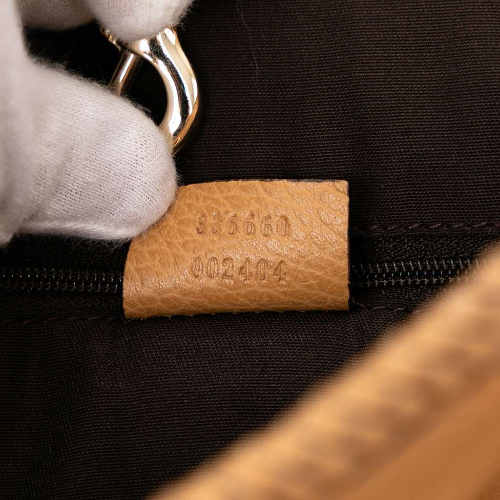 Gucci Large Leather Marrakech Tote - Detail 1