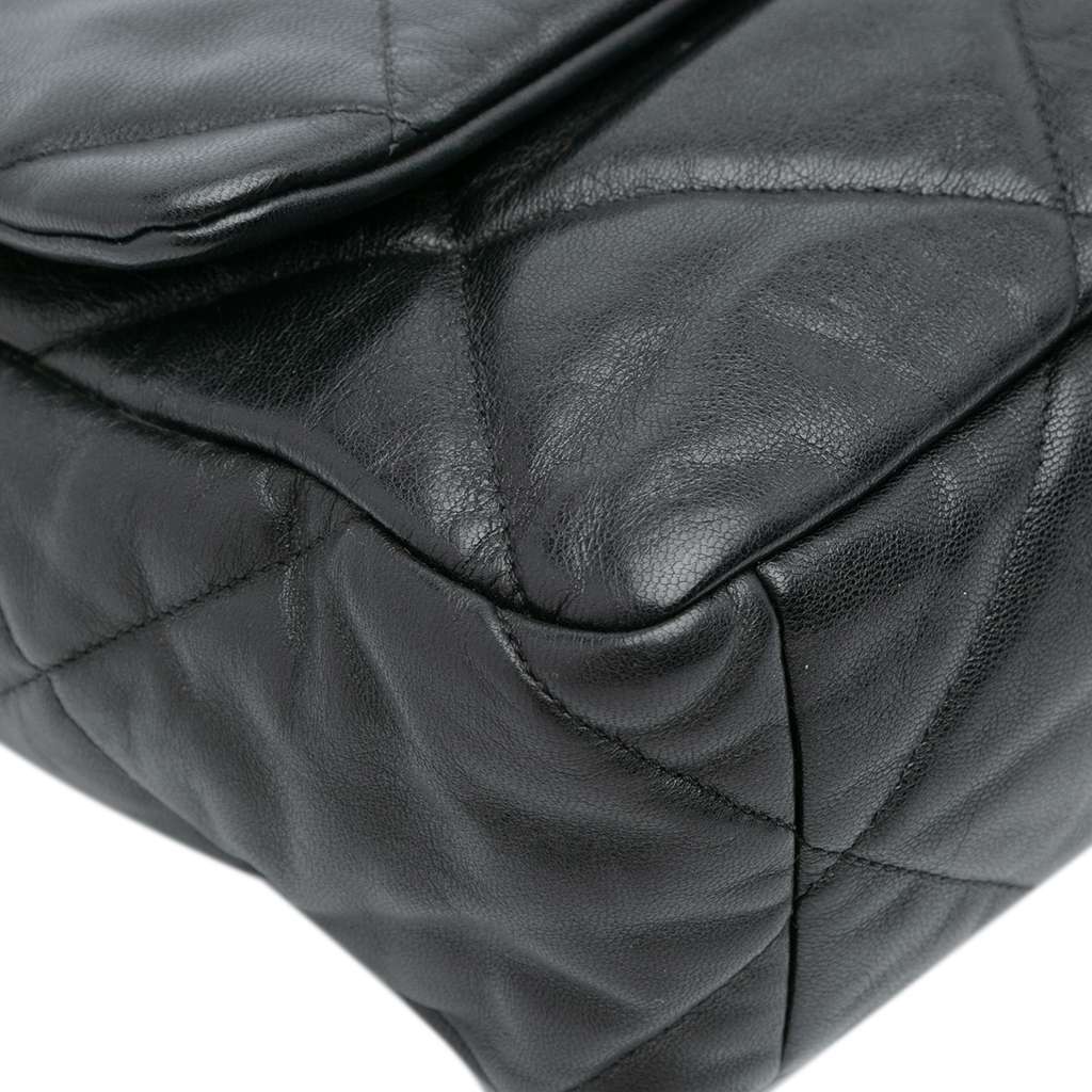 Chanel Large Lambskin 19 Flap - Image 10