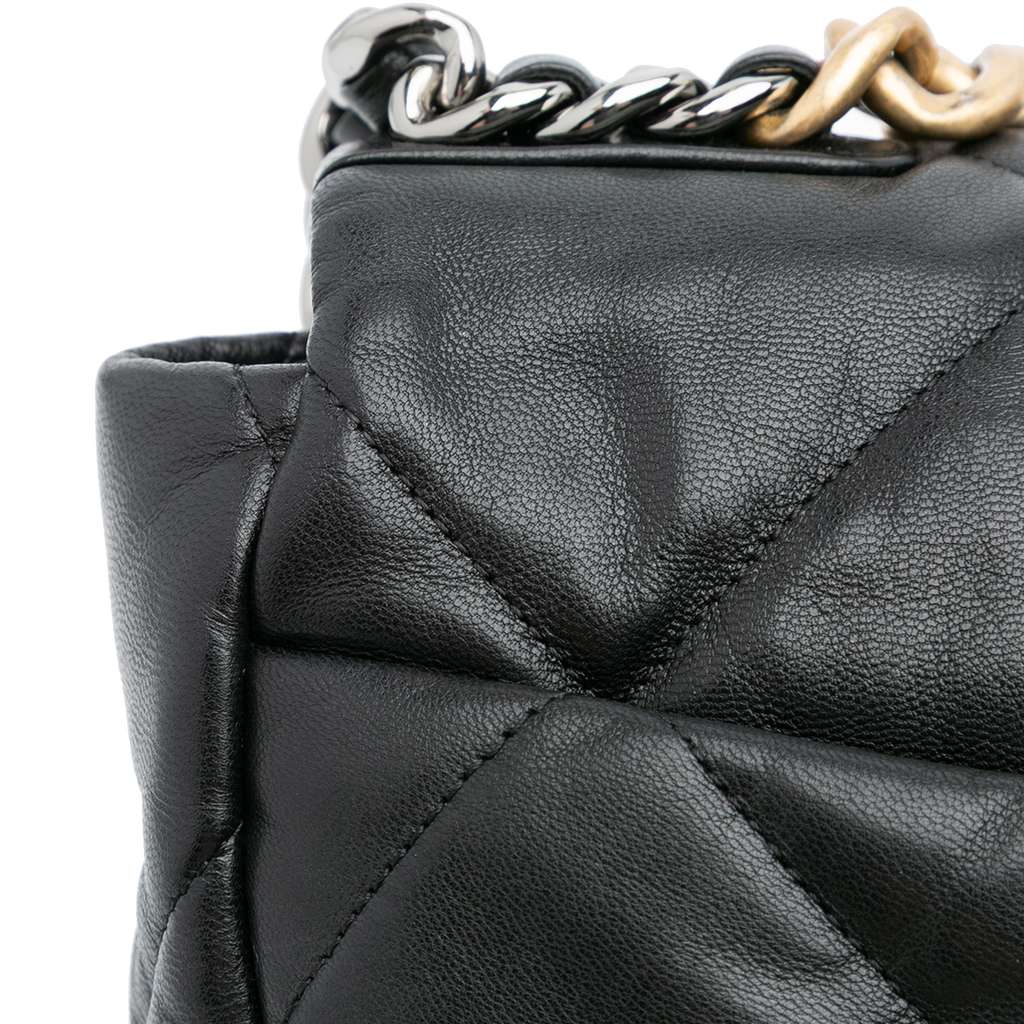 Chanel Large Lambskin 19 Flap - Image 12