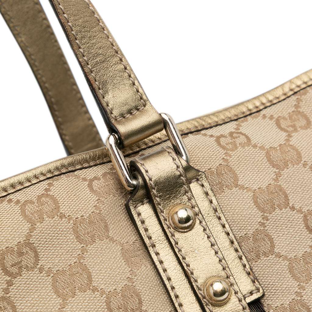 Gucci Large GG Canvas Jolicoeur Tote - Image 11