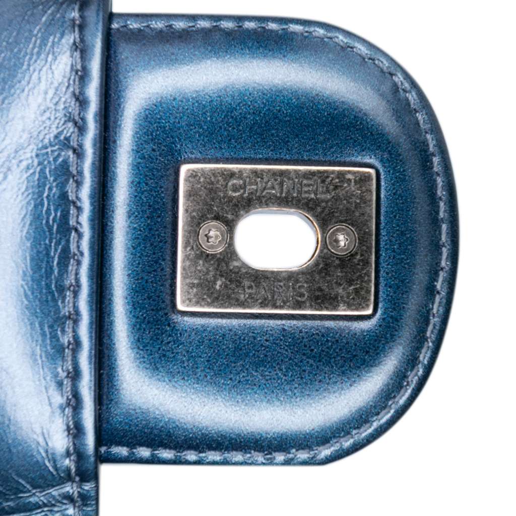 Chanel Medium Quilted Glazed Calfskin Coco Pleats Flap - Image 12