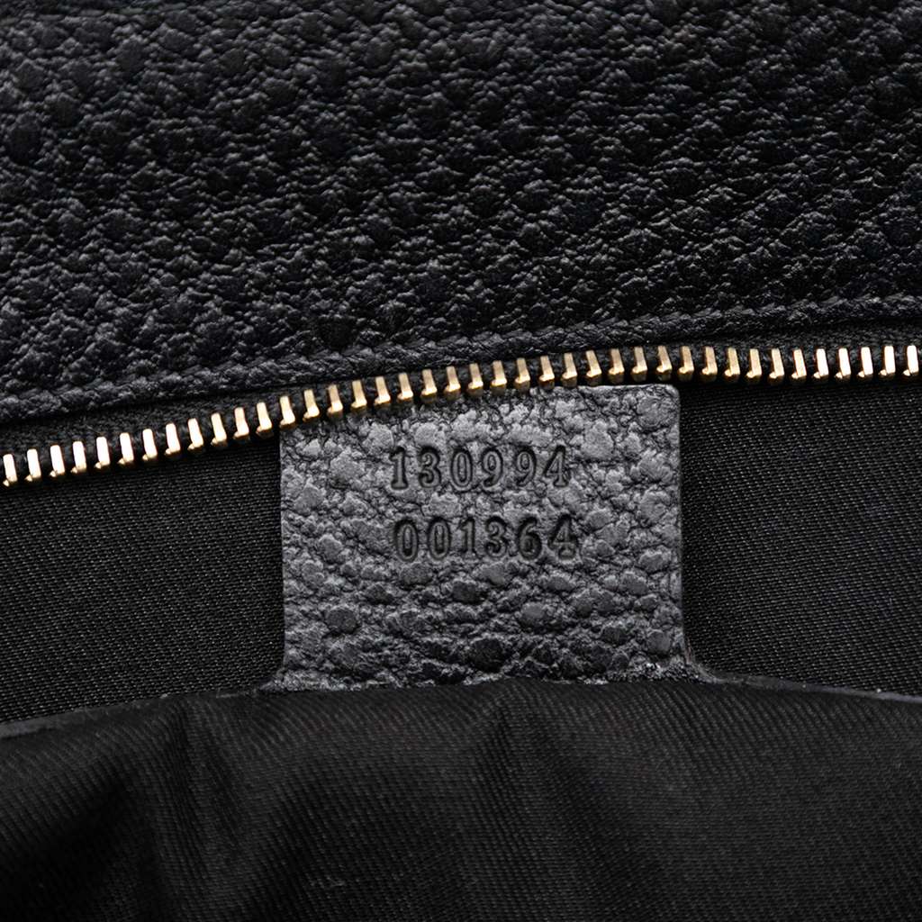 Gucci Large Leather Junco Tote - Detail 1