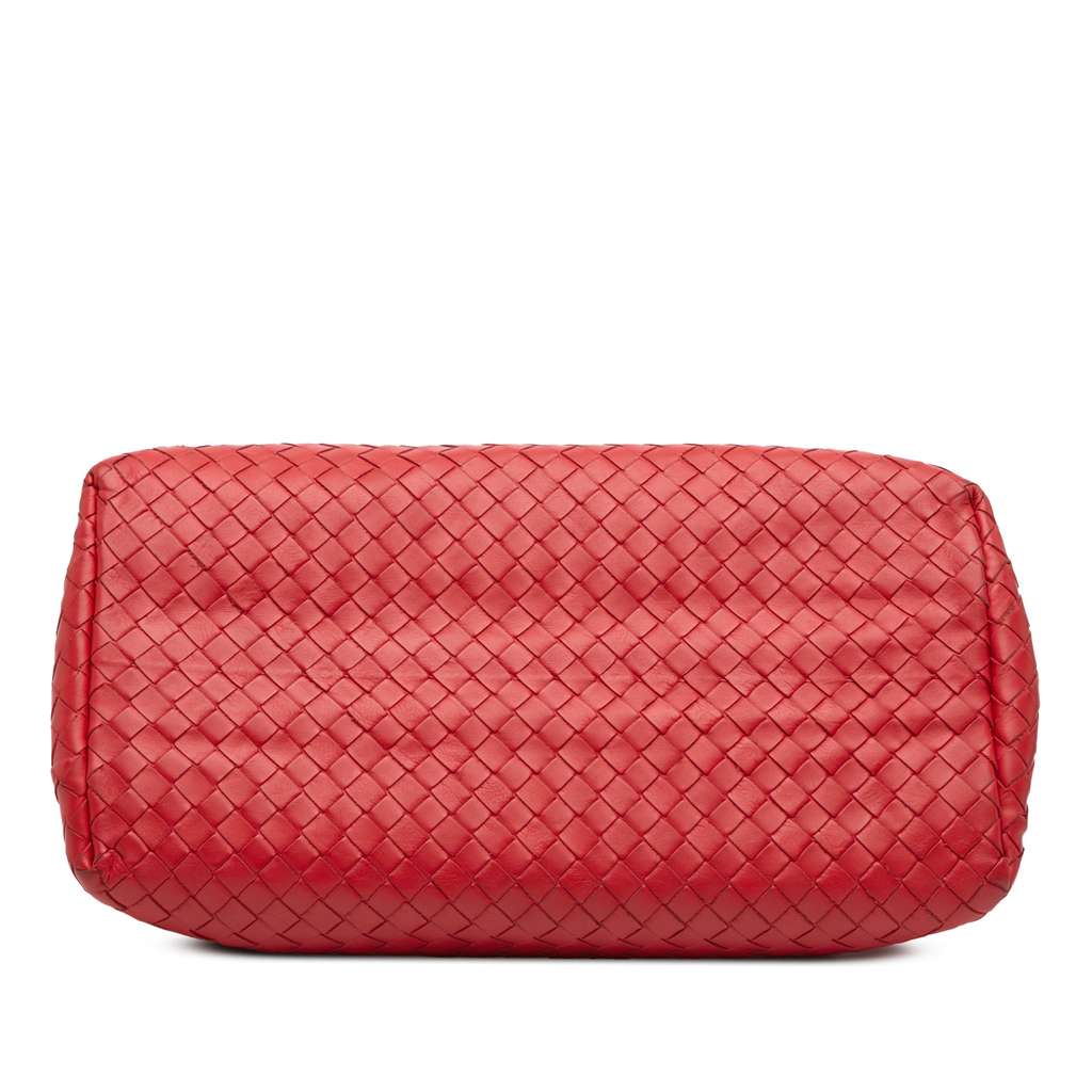 Bottega Veneta Small Nappa Intrecciato Roma Satchel - Image 6