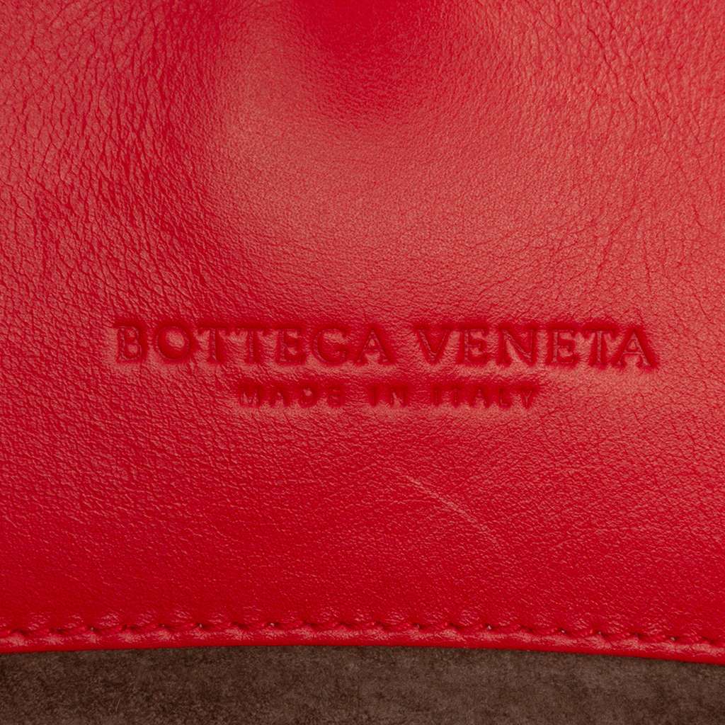 Bottega Veneta Small Nappa Intrecciato Roma Satchel - Side view