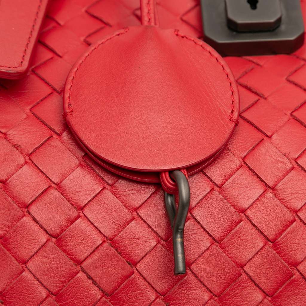 Bottega Veneta Small Nappa Intrecciato Roma Satchel - Detail 2