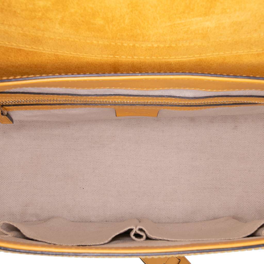 Gucci Microguccissima Patent Stirrup Crossbody - 4