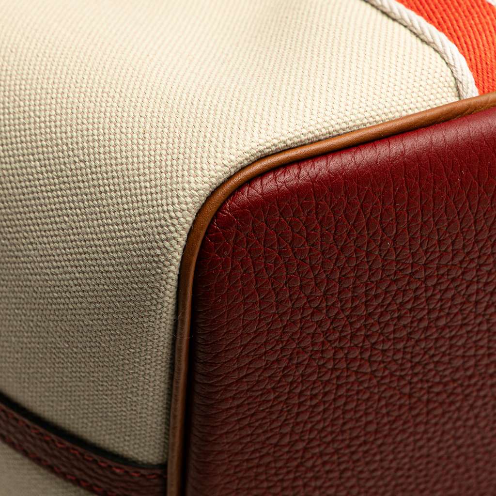 Hermès Toile and Clemence Pursangle Tote - Image 10