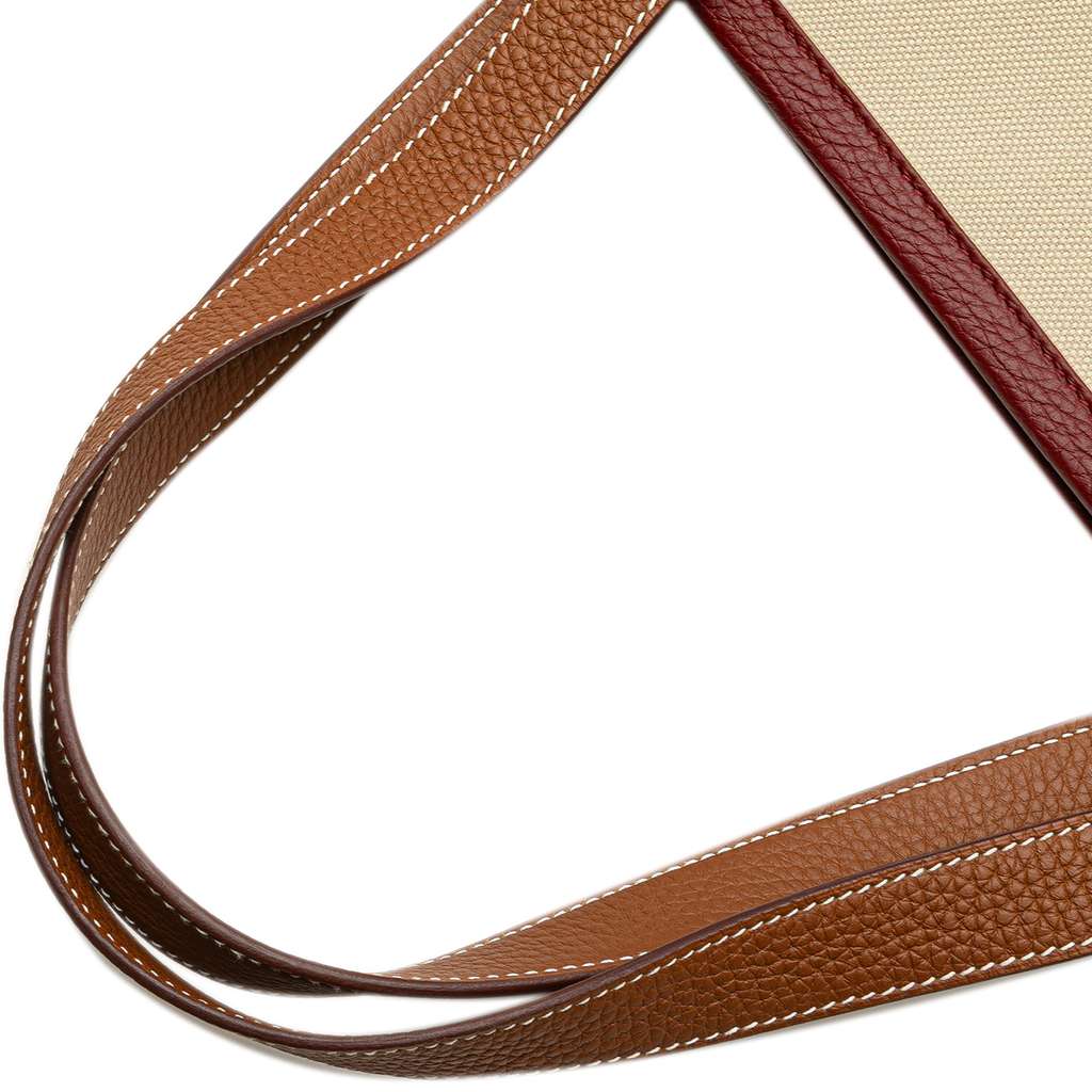 Hermès Toile and Clemence Pursangle Tote - Image 11