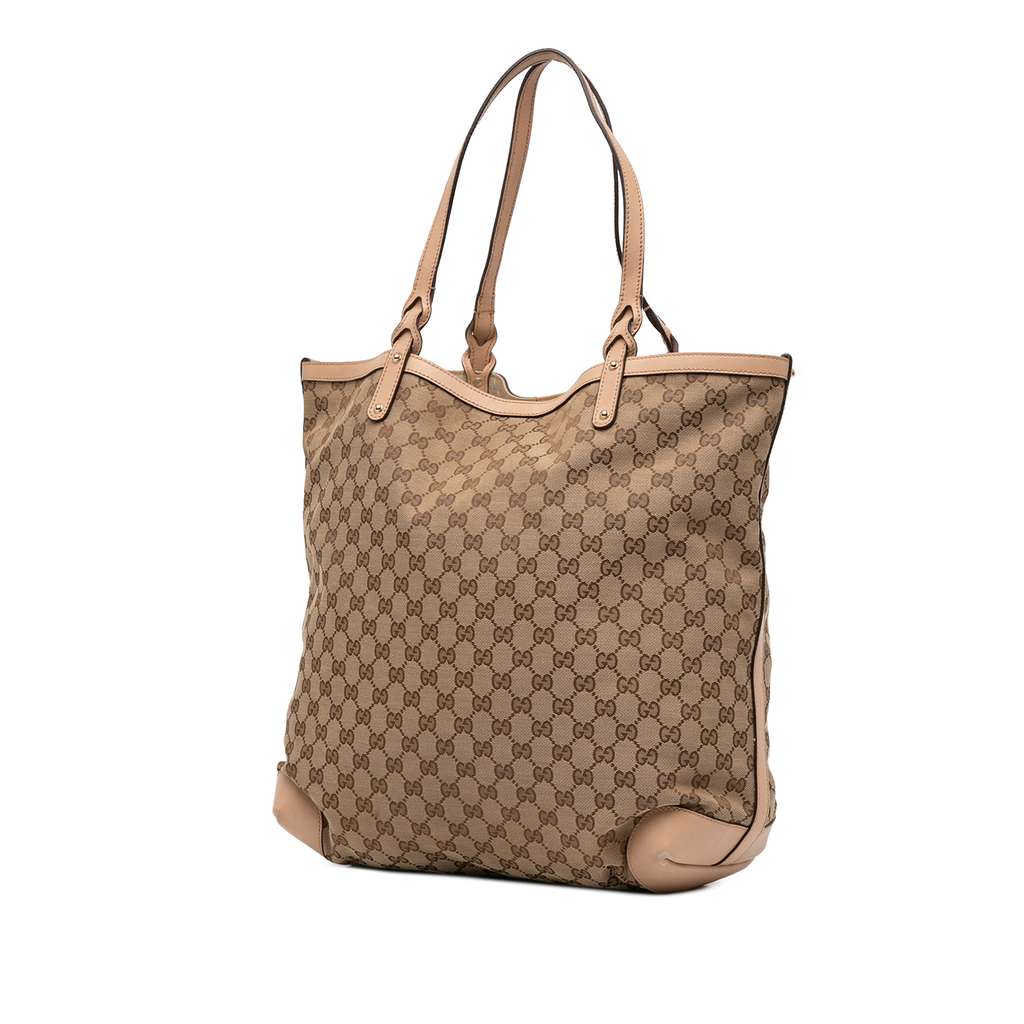 Gucci GG Canvas Craft Tote - Back view