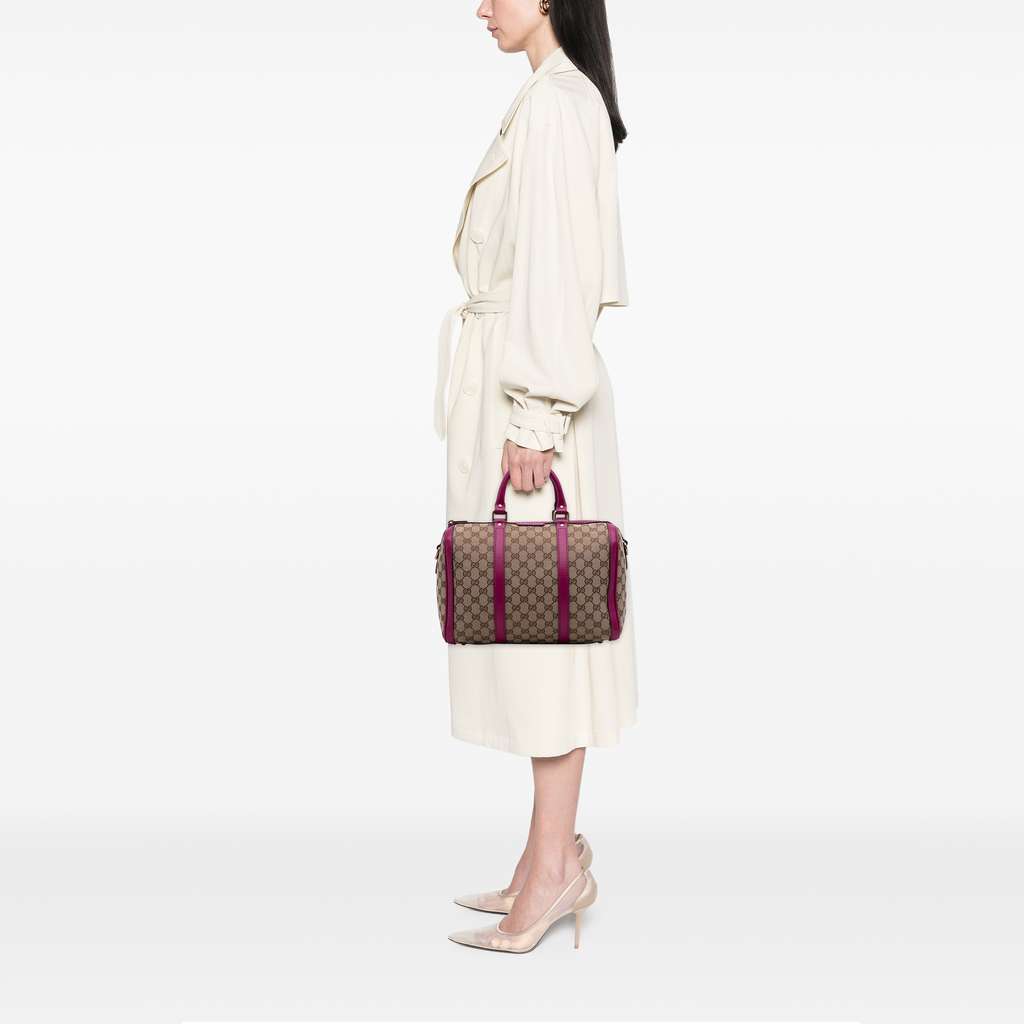 Gucci Medium GG Canvas Joy Boston Bag - Image 13