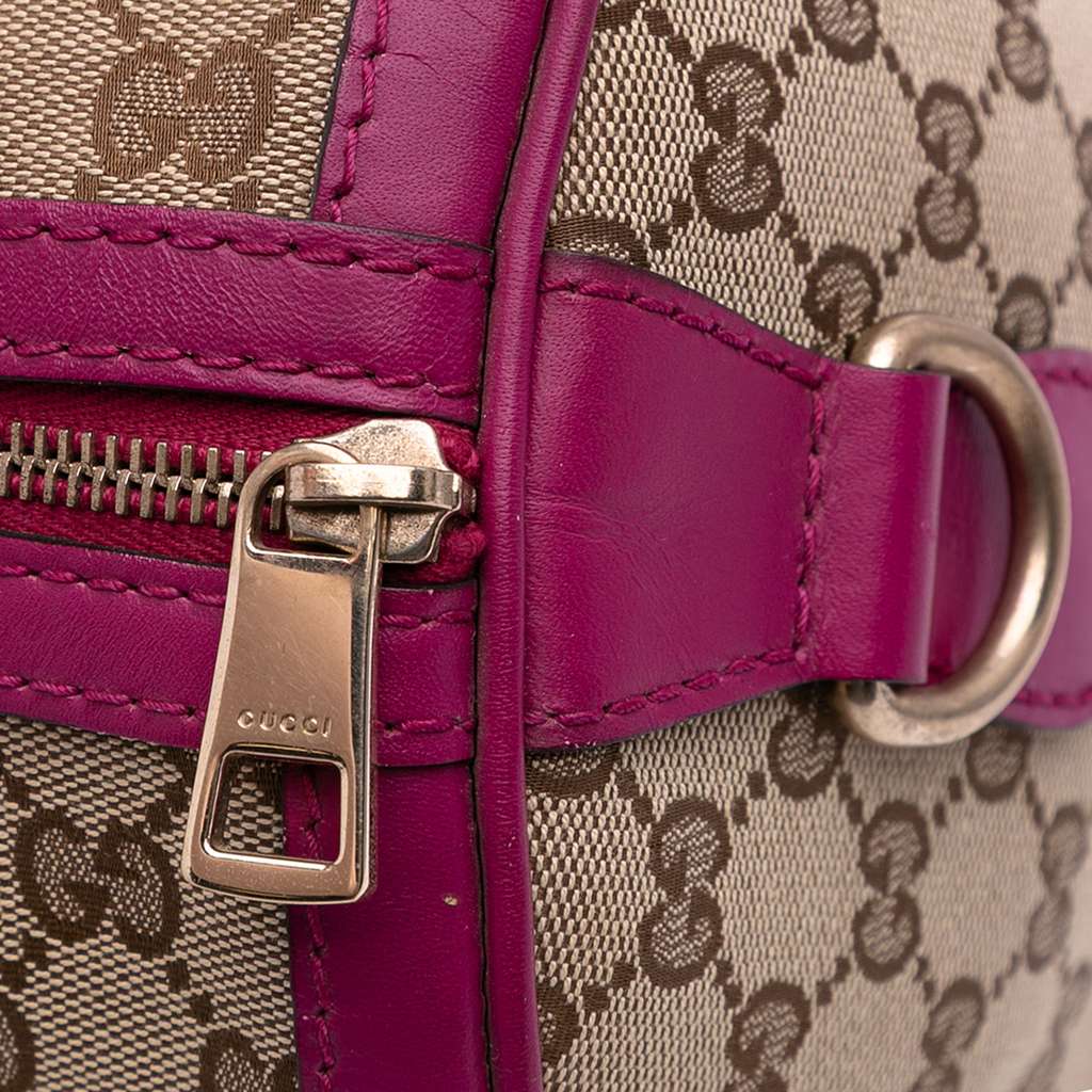 Gucci Medium GG Canvas Joy Boston Bag - Image 10