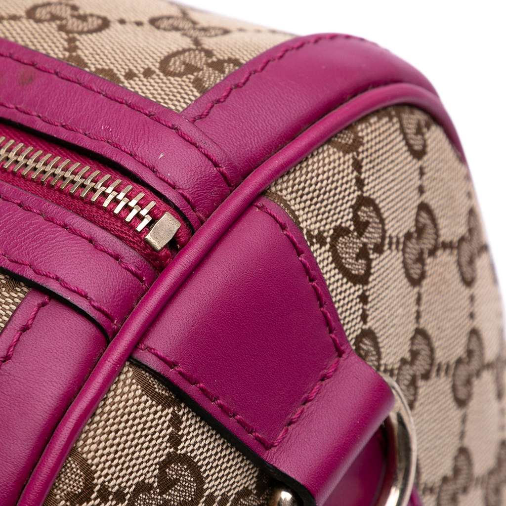 Gucci Medium GG Canvas Joy Boston Bag - Image 11